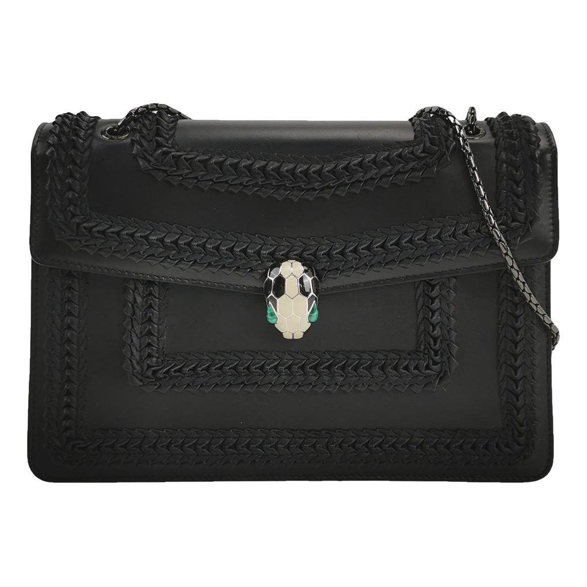 Serpenti leather crossbody bag