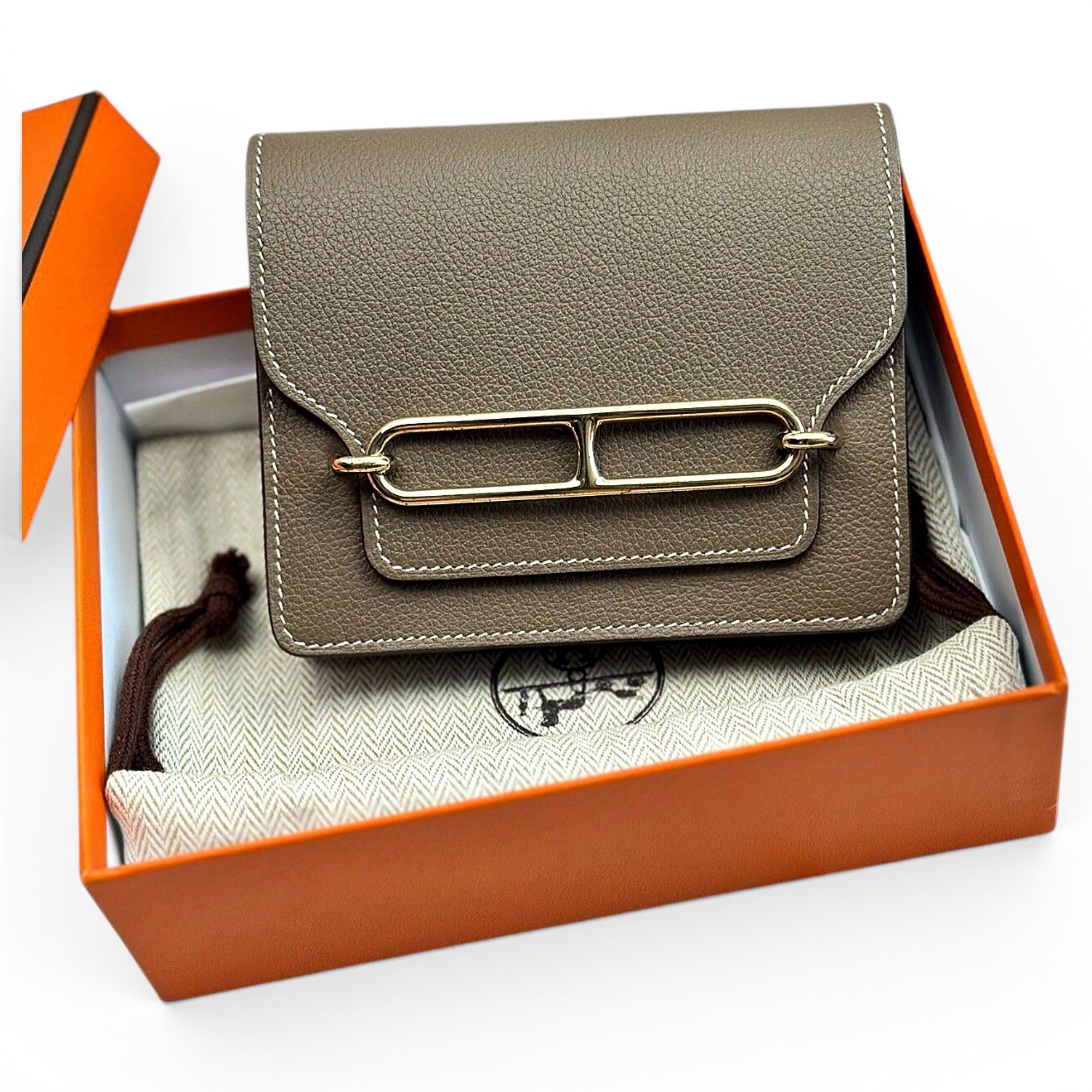 Leather handbag