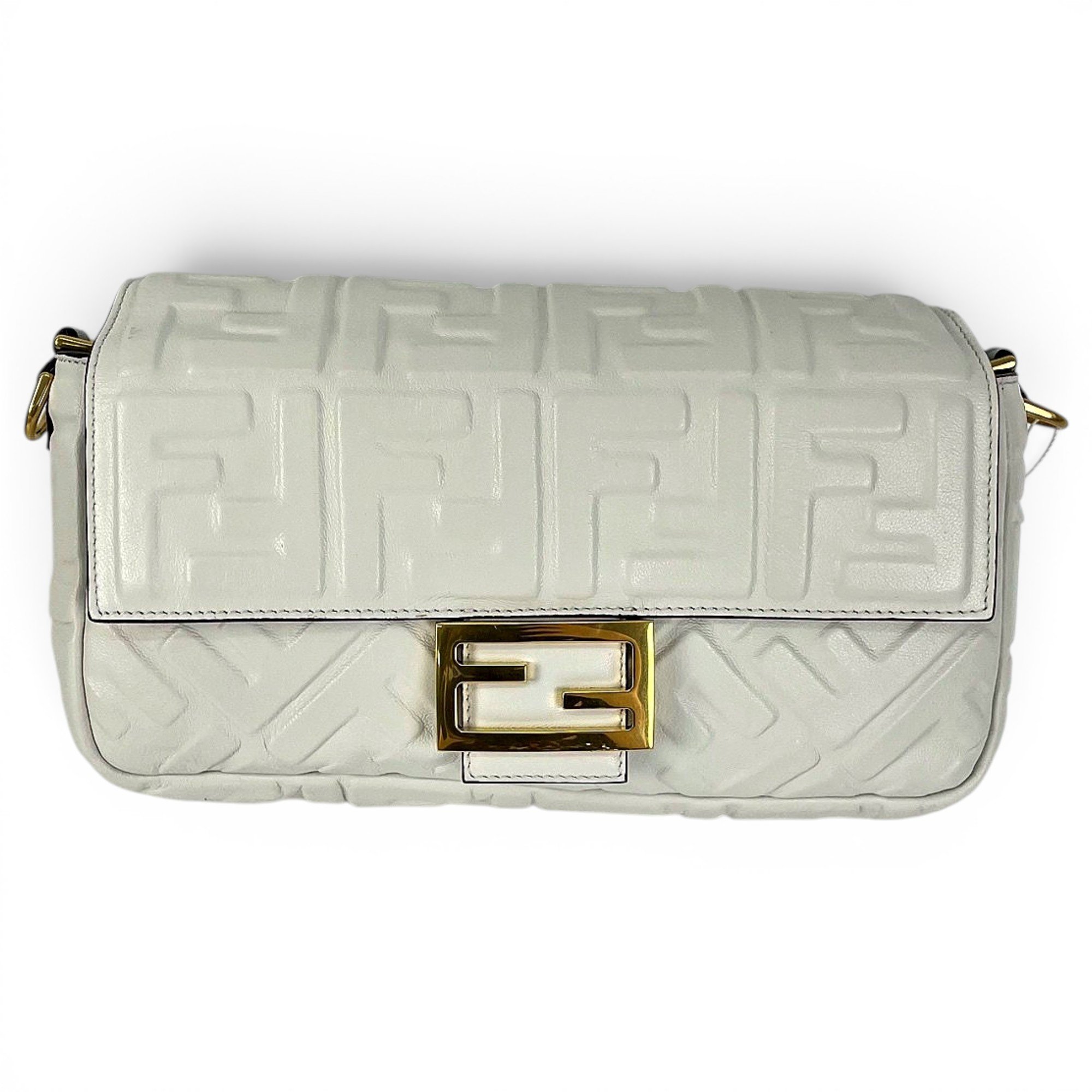 Baguette leather handbag