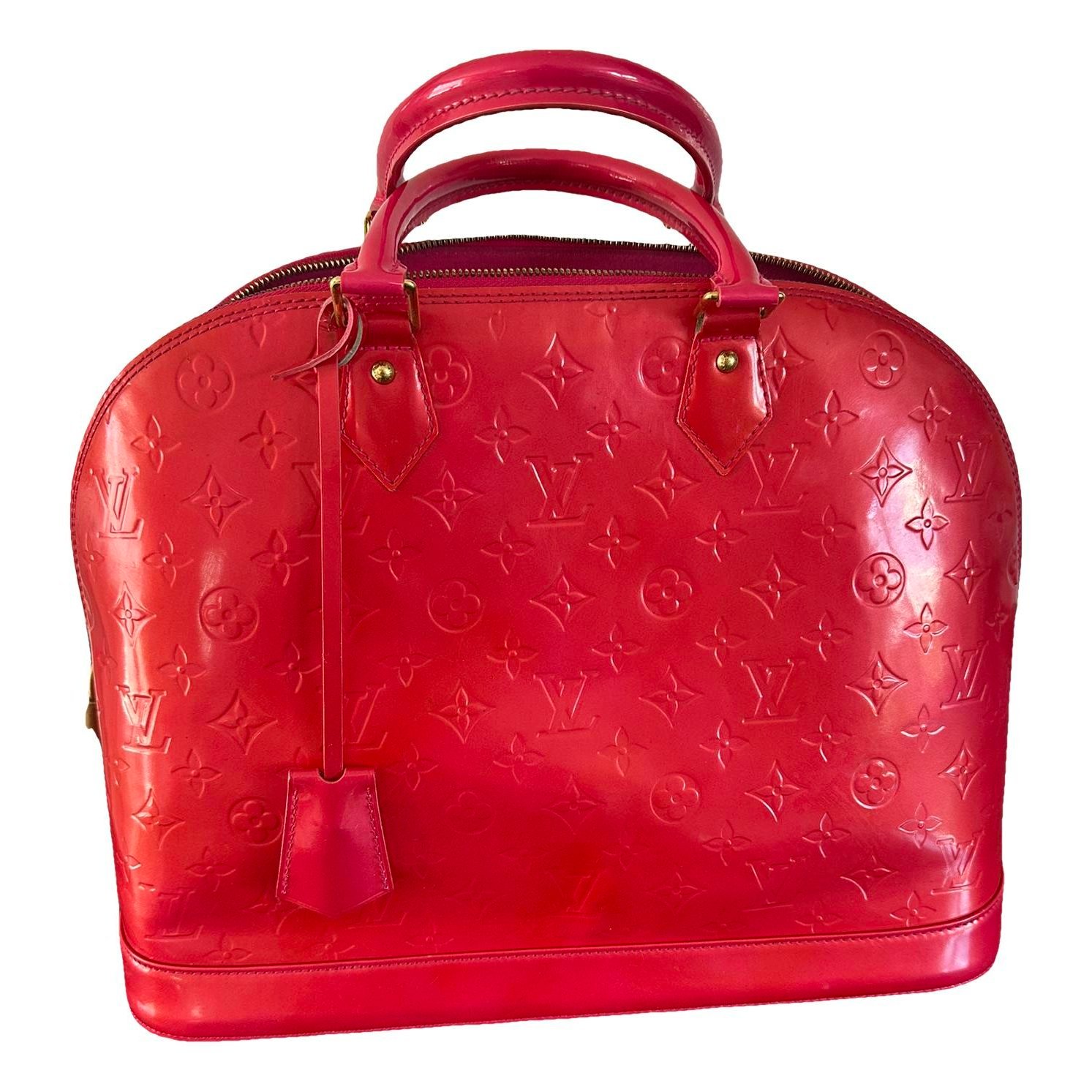 Alma BB patent leather handbag
