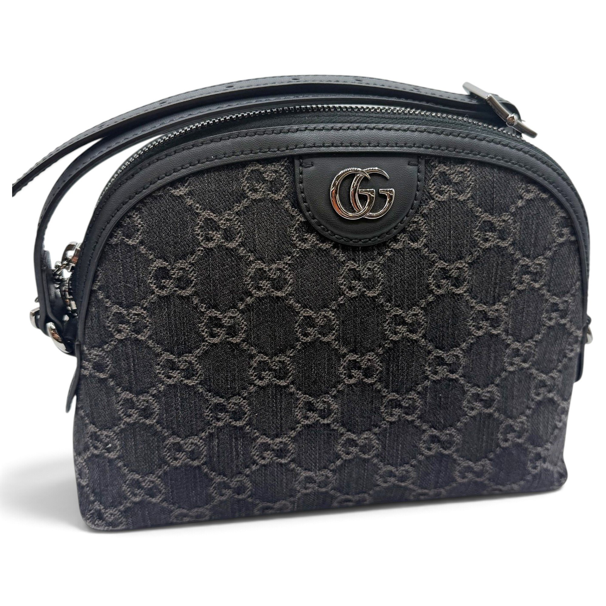 Ophidia Dome cloth crossbody bag