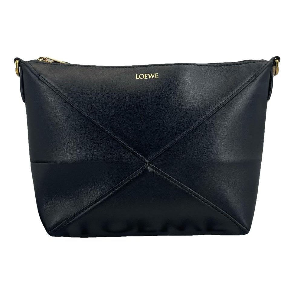 Puzzle Fold leather handbag