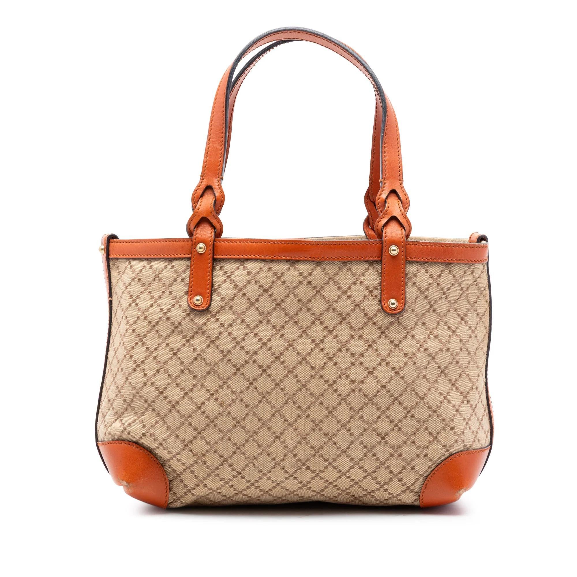 Leather tote