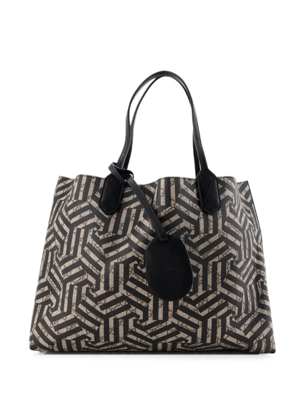 Reversible Caleido GG Print Leather Medium tote bag