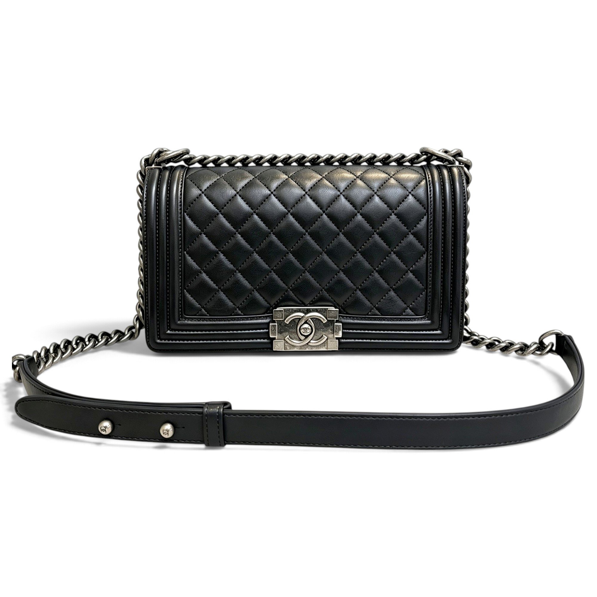 Boy leather handbag