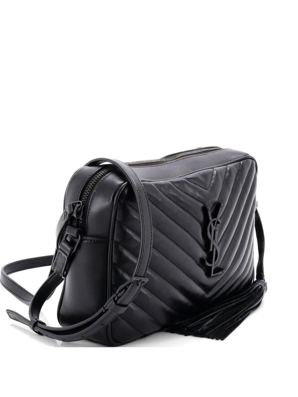 Lou Camera Bag Matelasse Chevron Leather Small crossbody bag