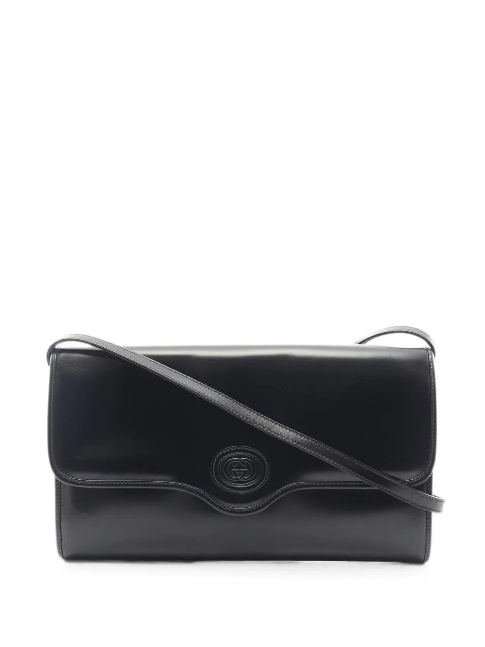 2000s Interlocking G leather shoulder bag