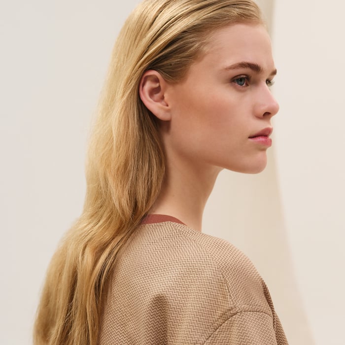 Beige Albâtre Printed T-shirt