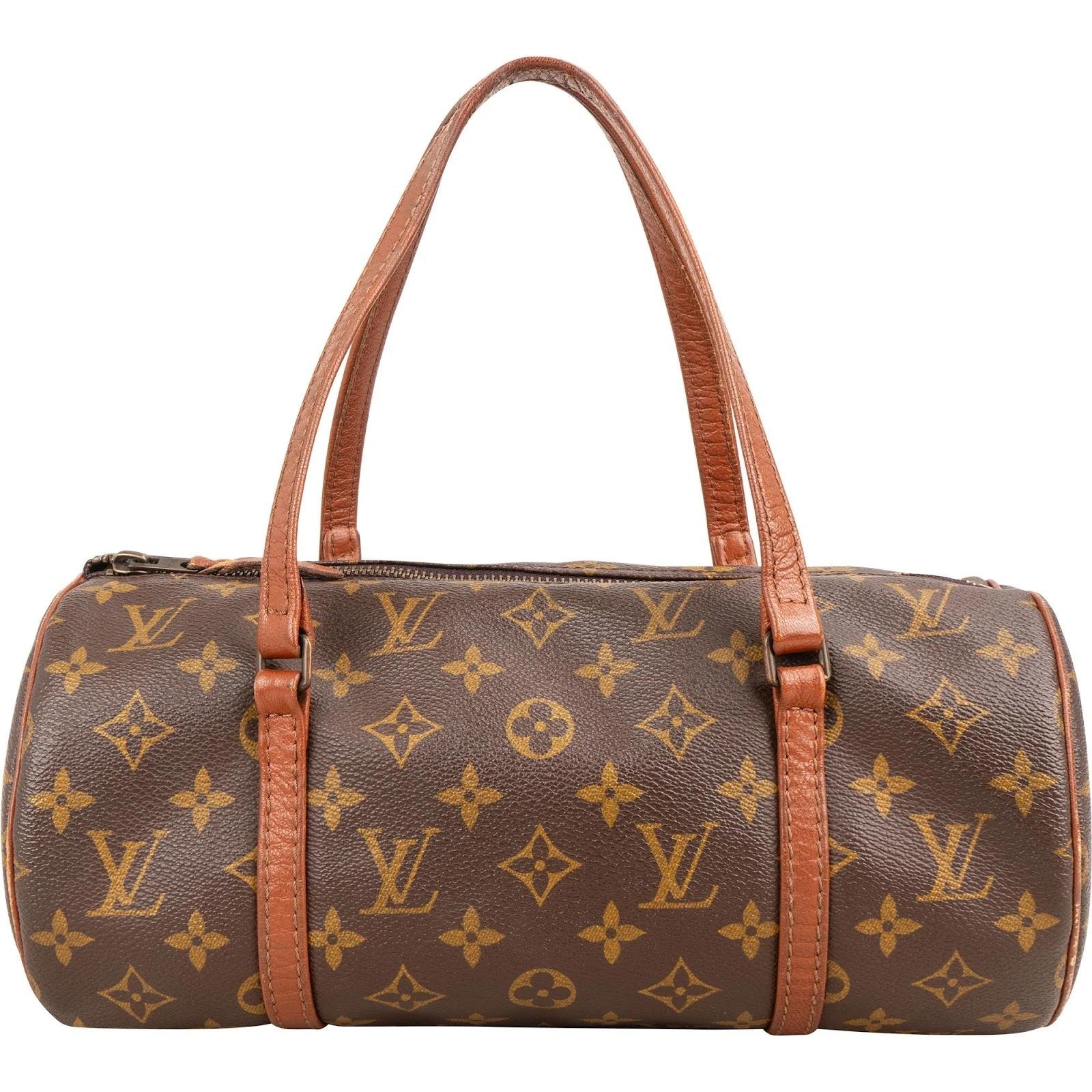 Papillon leather handbag