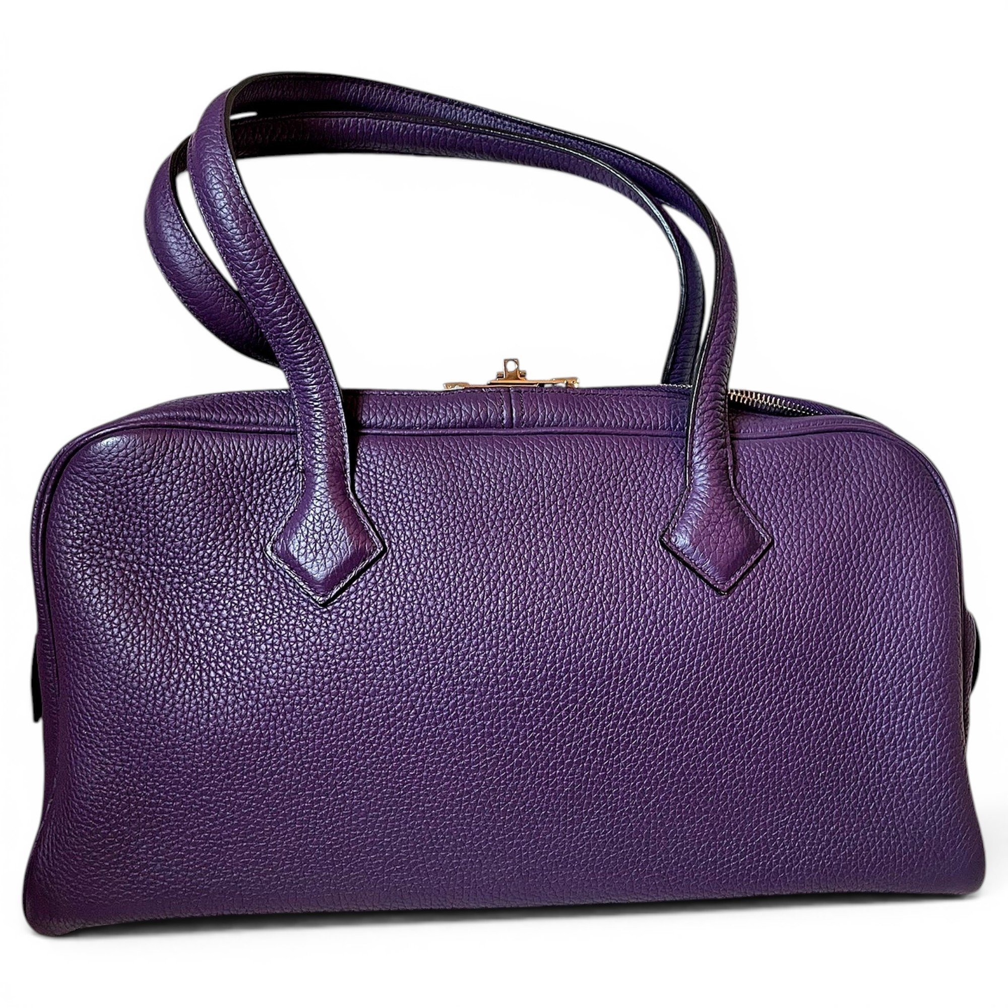 Victoria leather handbag
