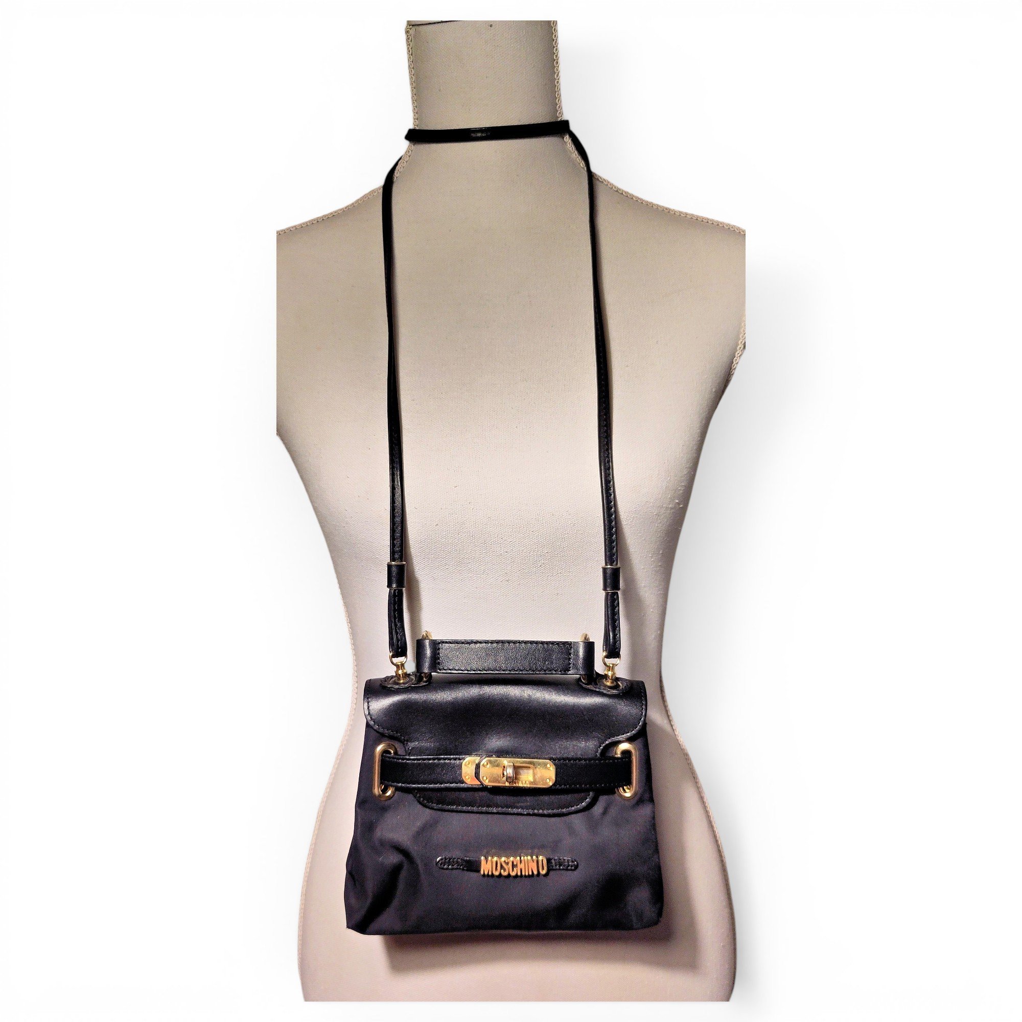 Leather crossbody bag