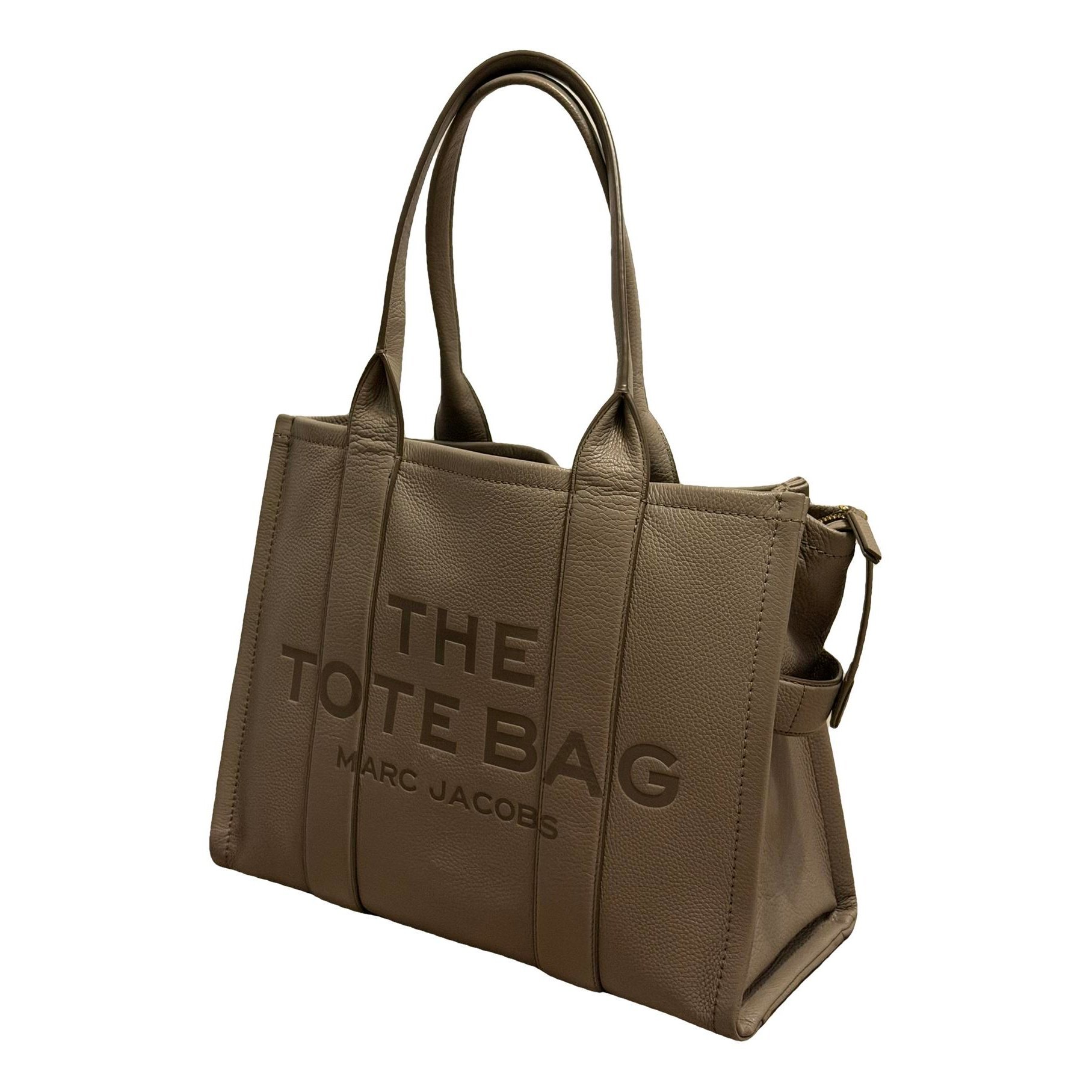 Leather tote