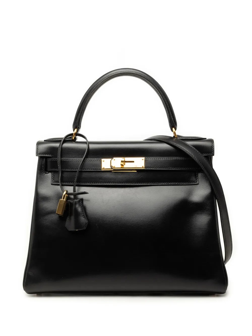 1999 Box Calf Kelly Retourne 28 satchel
