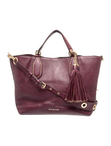 Michael Kors Leather Top Handle Bag