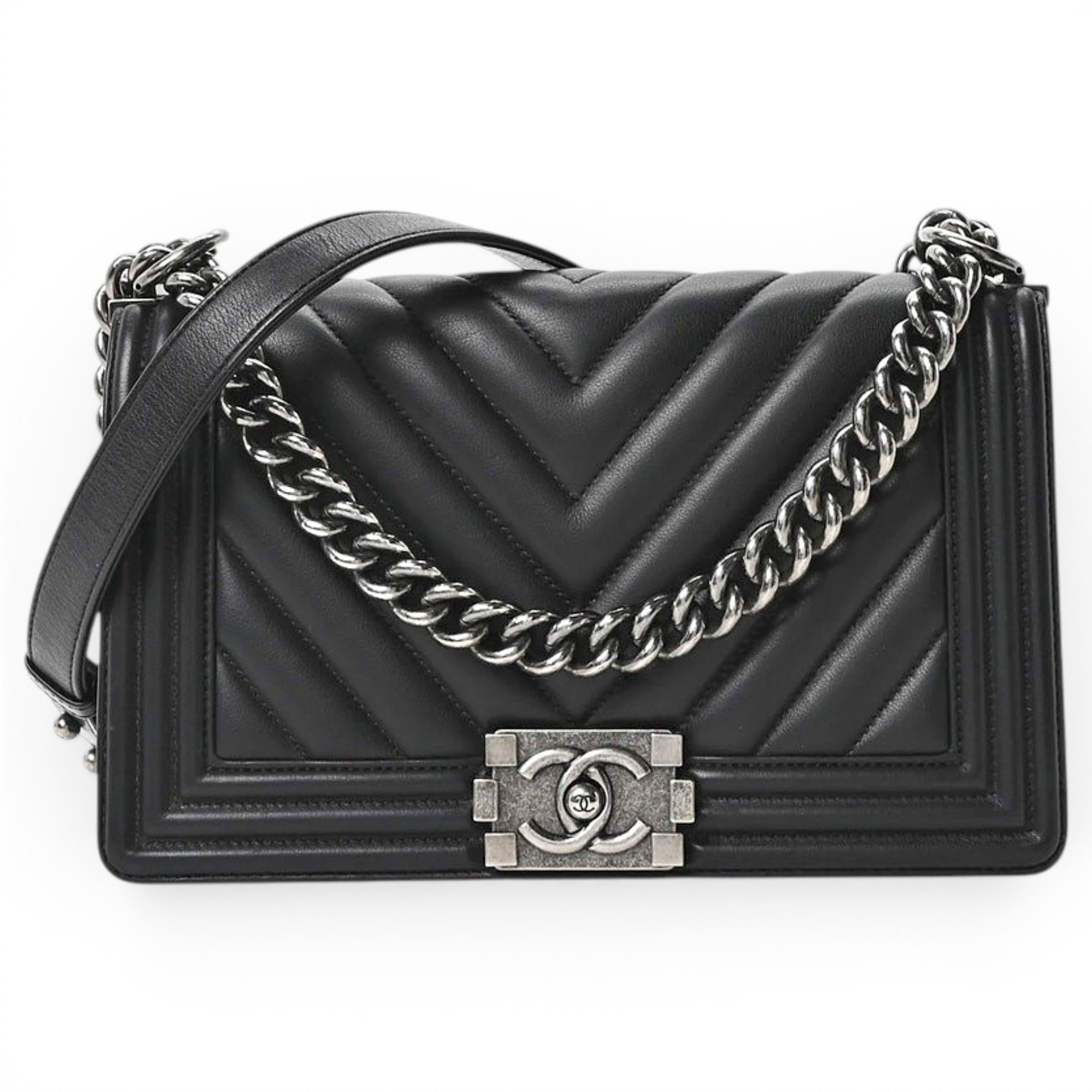 Boy leather handbag