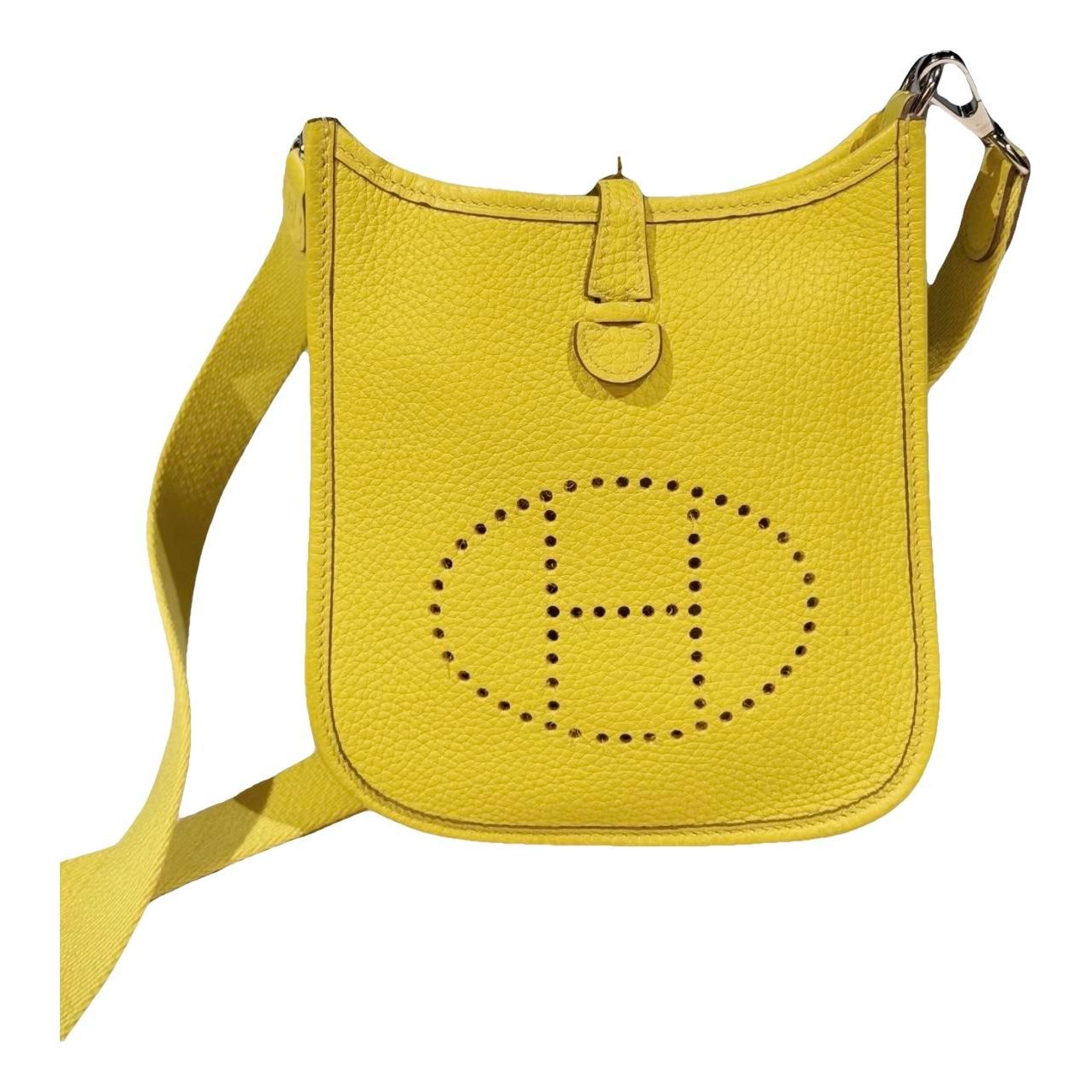 Mini Evelyne leather handbag