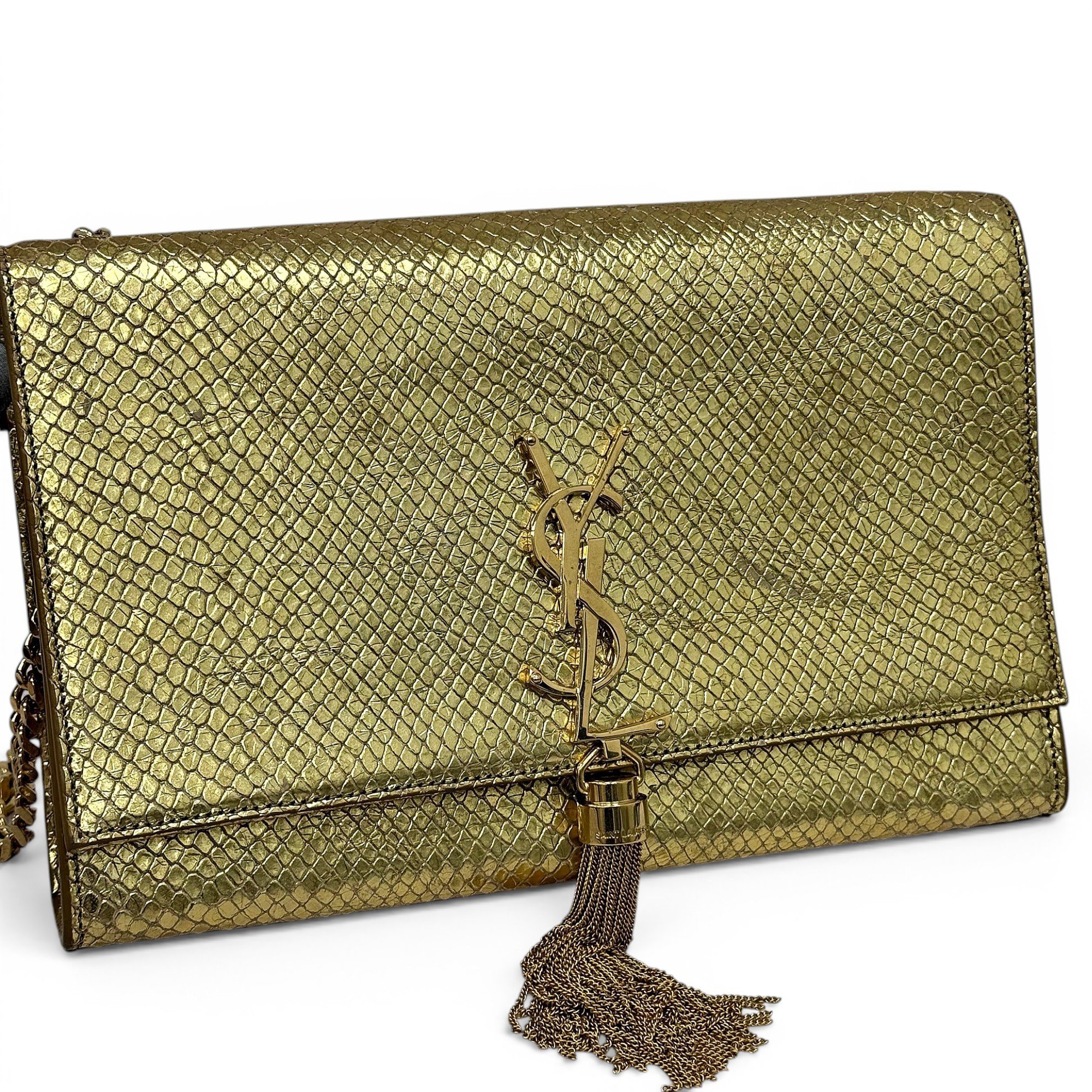 Pompom Kate leather handbag