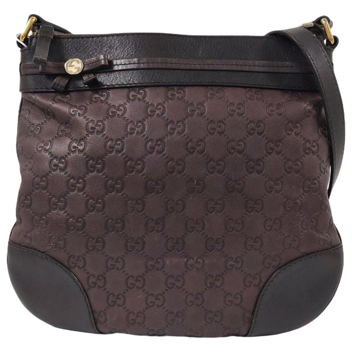 Leather crossbody bag