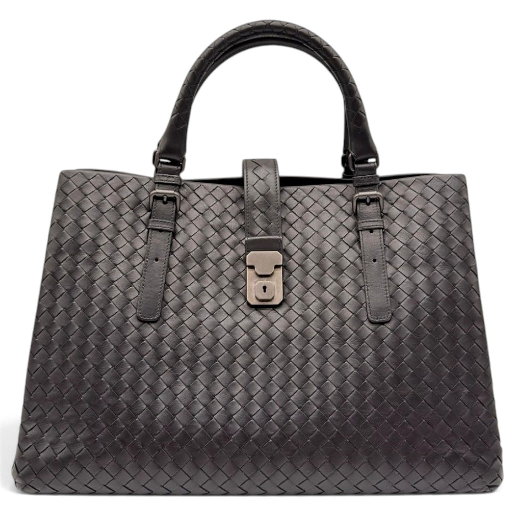 Roma leather tote