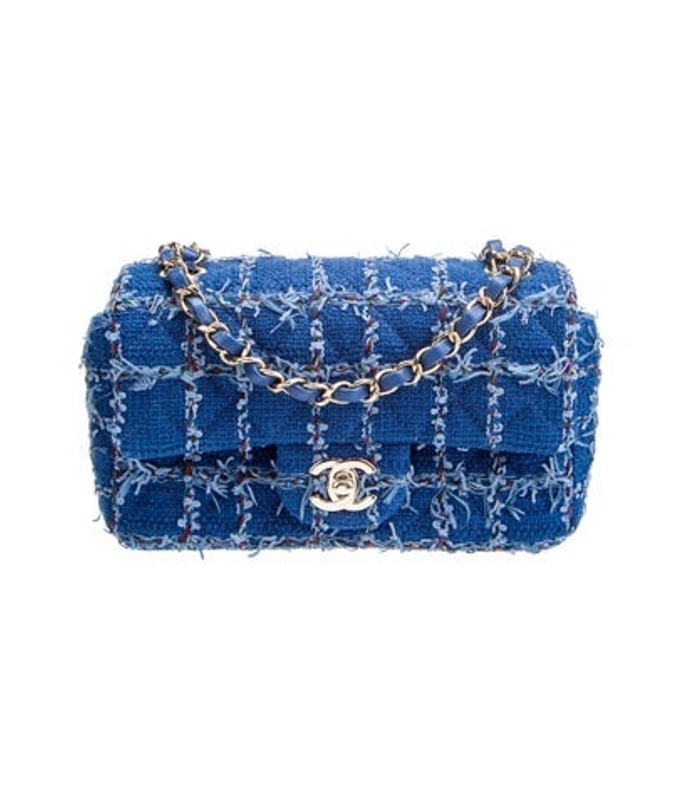 Chanel Classic Tweed Rectangular Mini Flap Bag