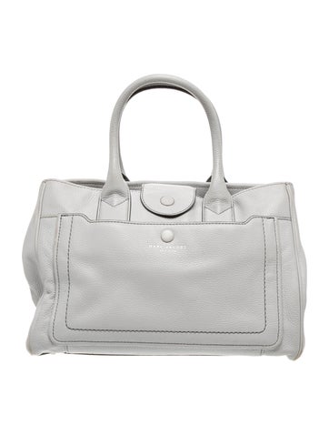 Leather Top Handle Bag