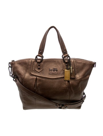 Leather Top Handle Bag