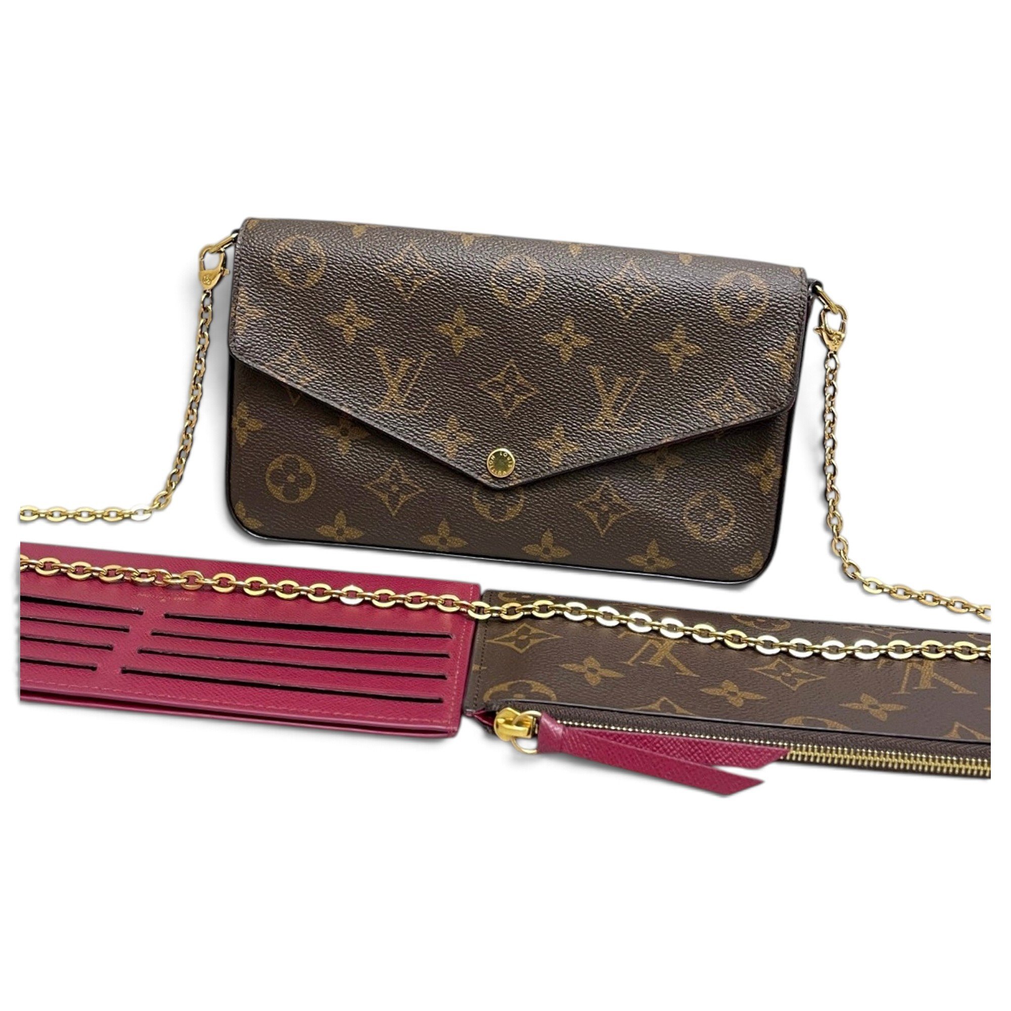 Félicie leather handbag