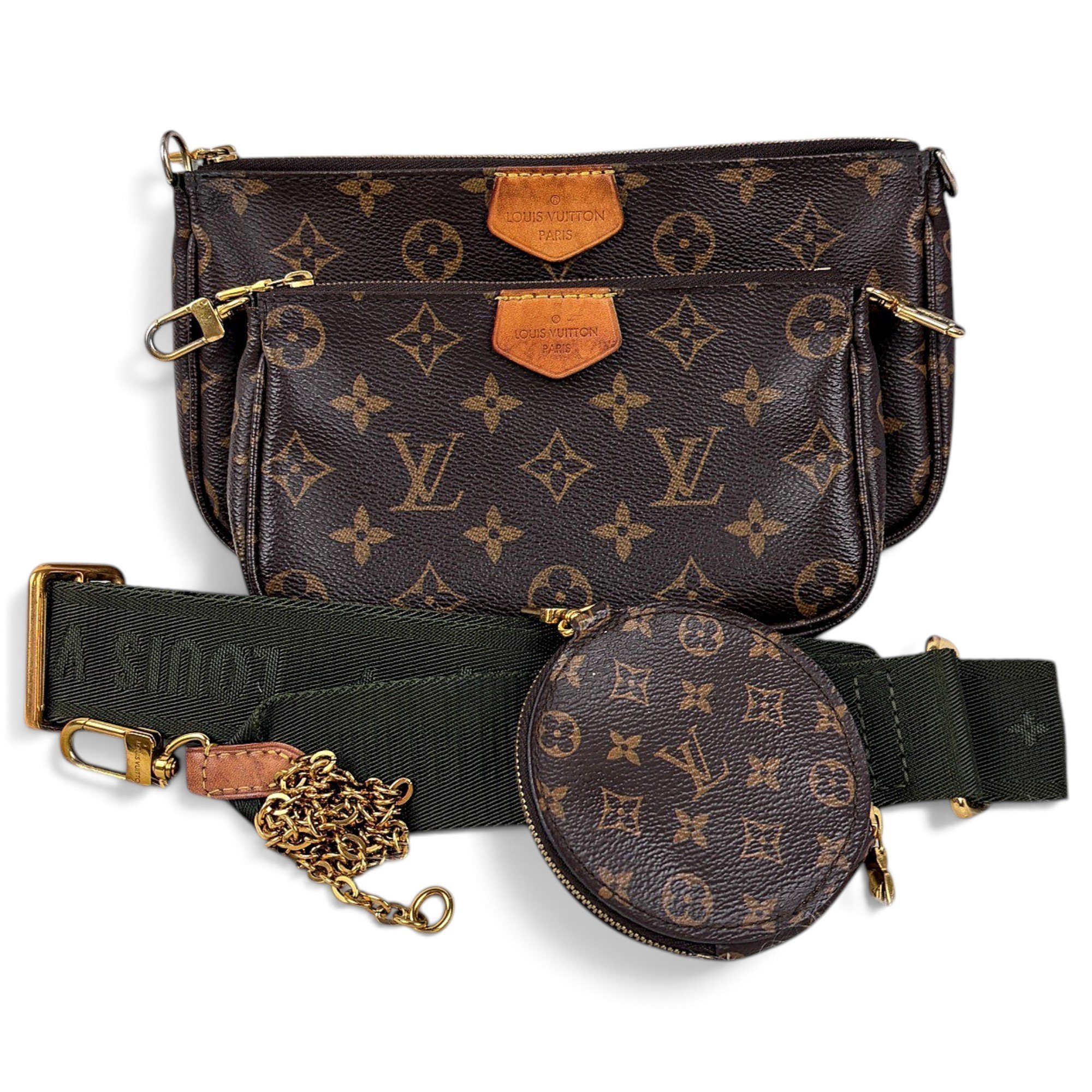 Multi Pochette Accessoires leather crossbody bag