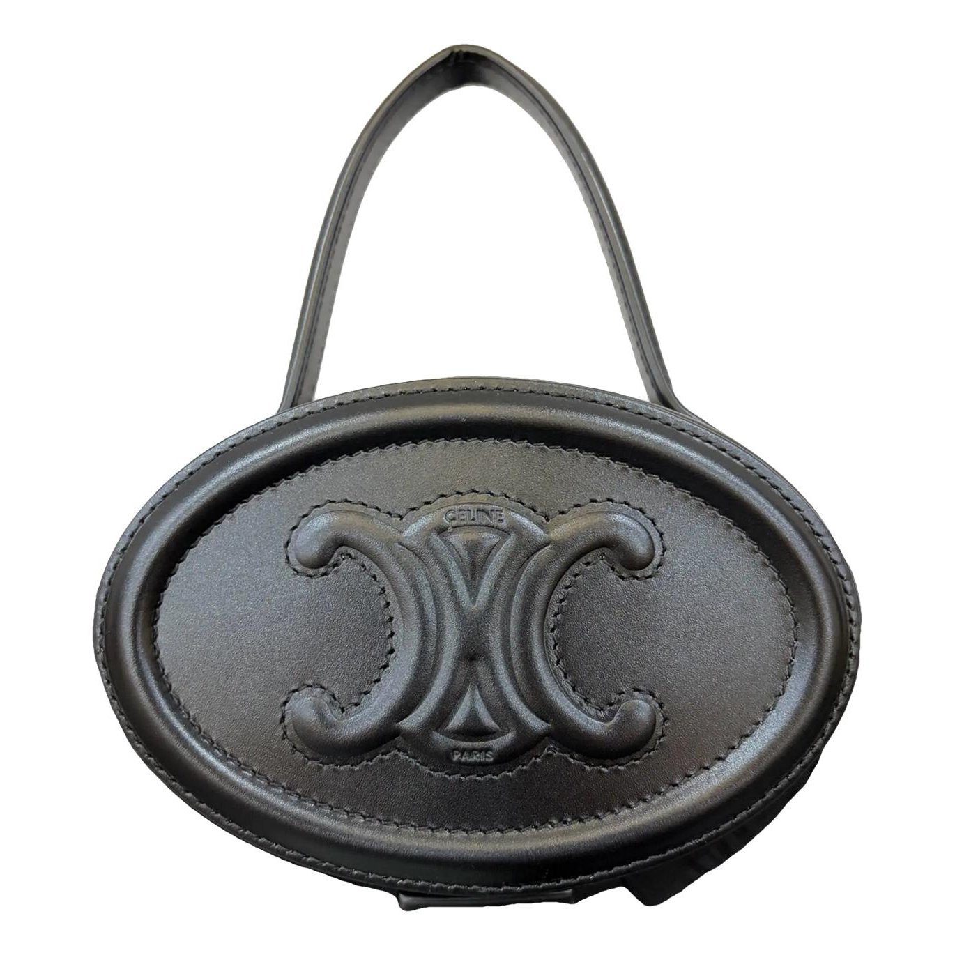 Triomphe leather handbag