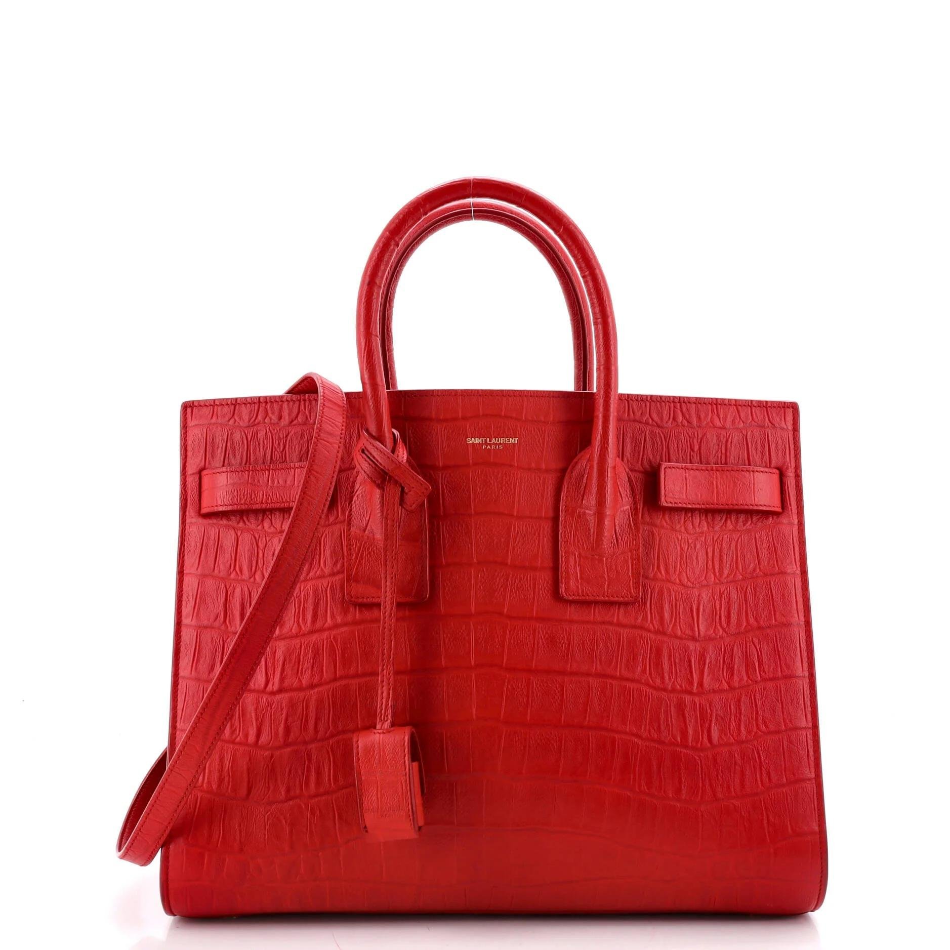 Leather satchel