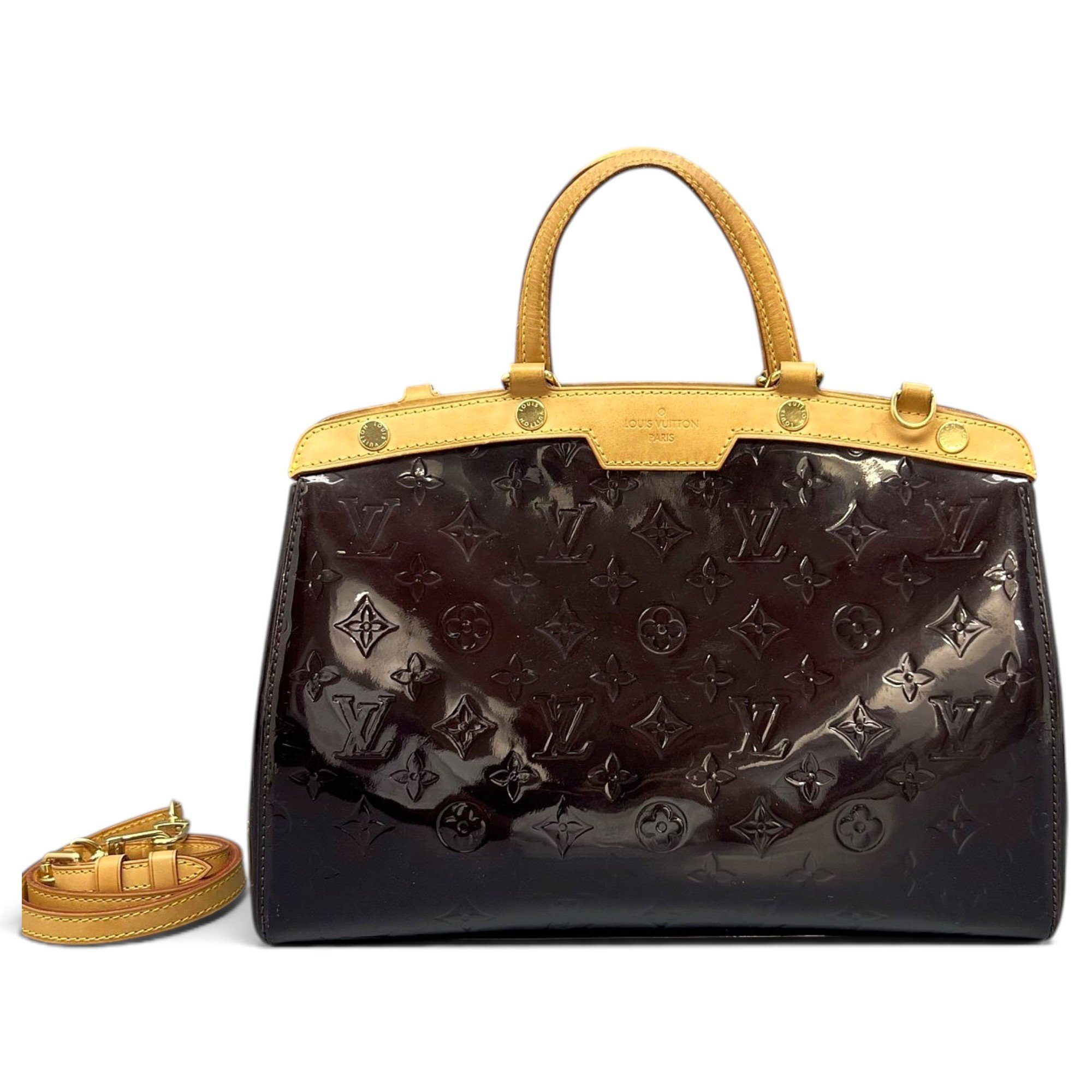 Bréa leather handbag