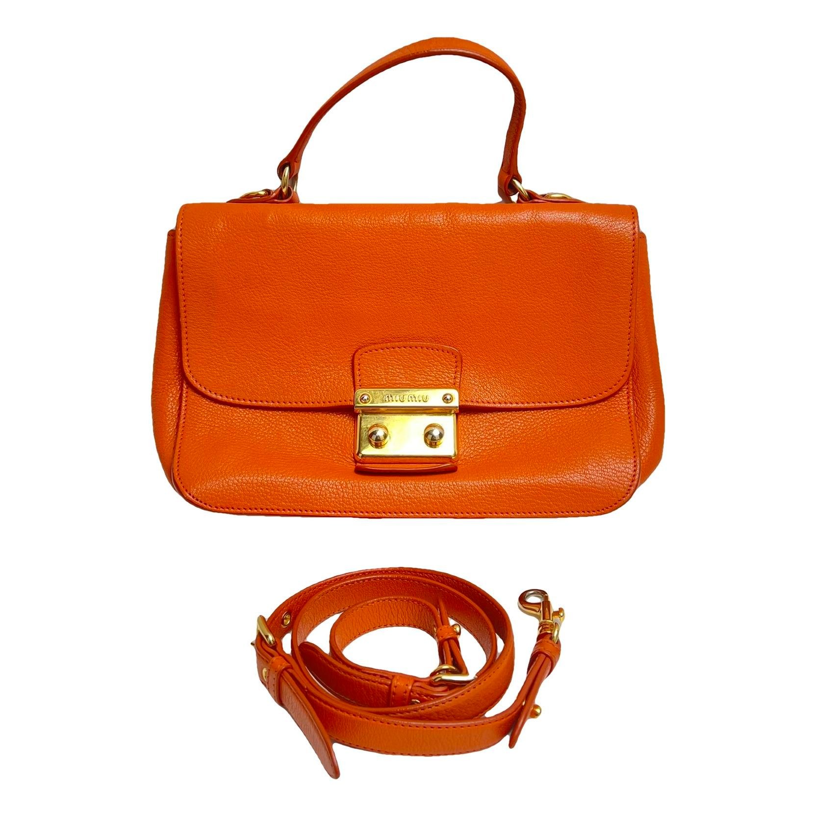 Leather handbag