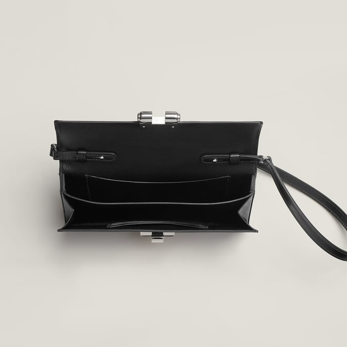 Noir Charniere to Go Pouch