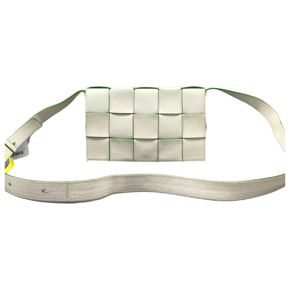 Cassette leather handbag