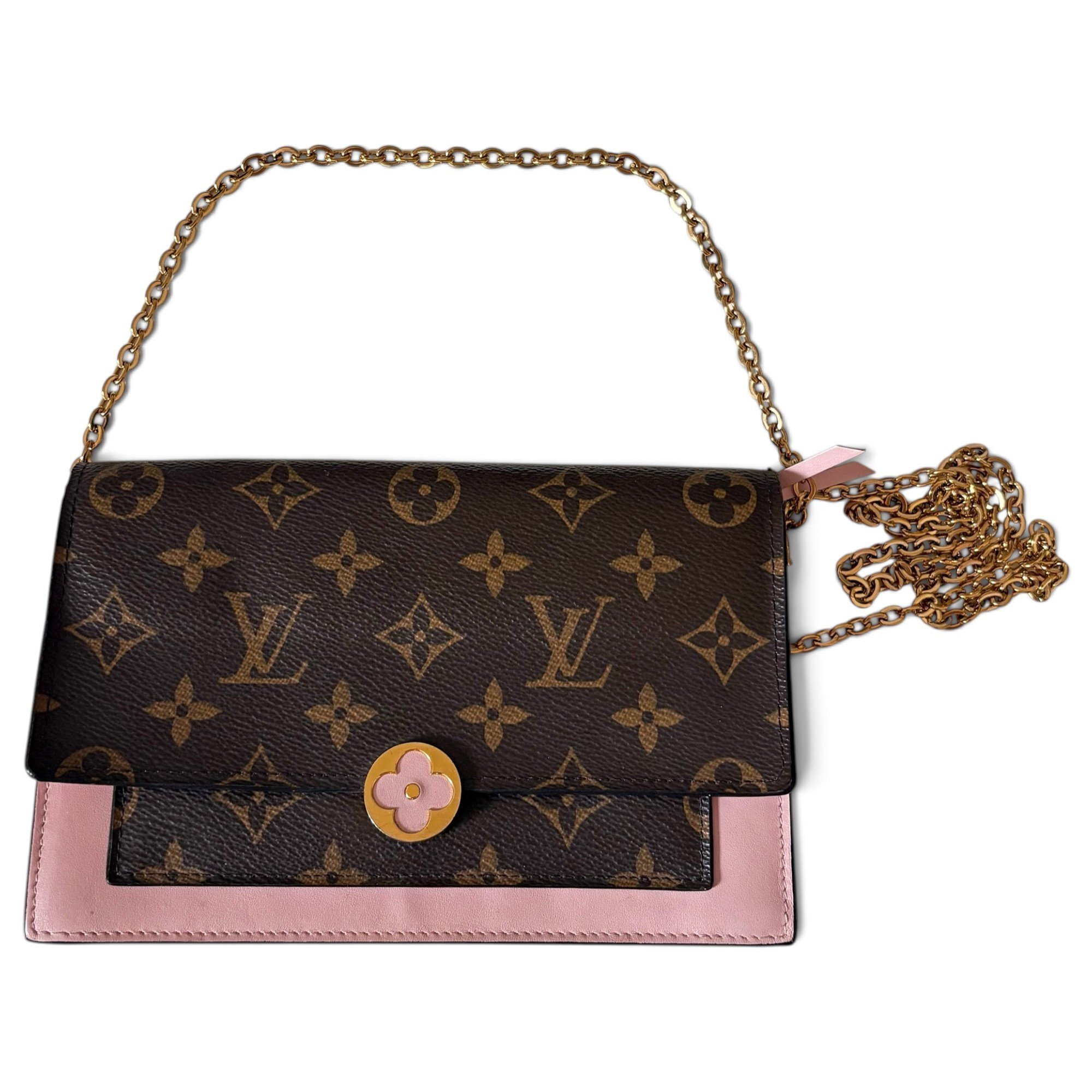 Flore chain leather bag