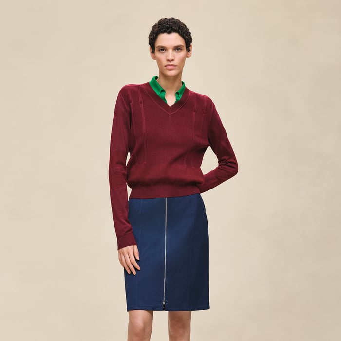 Rouge Carmin Long-sleeve Sweater