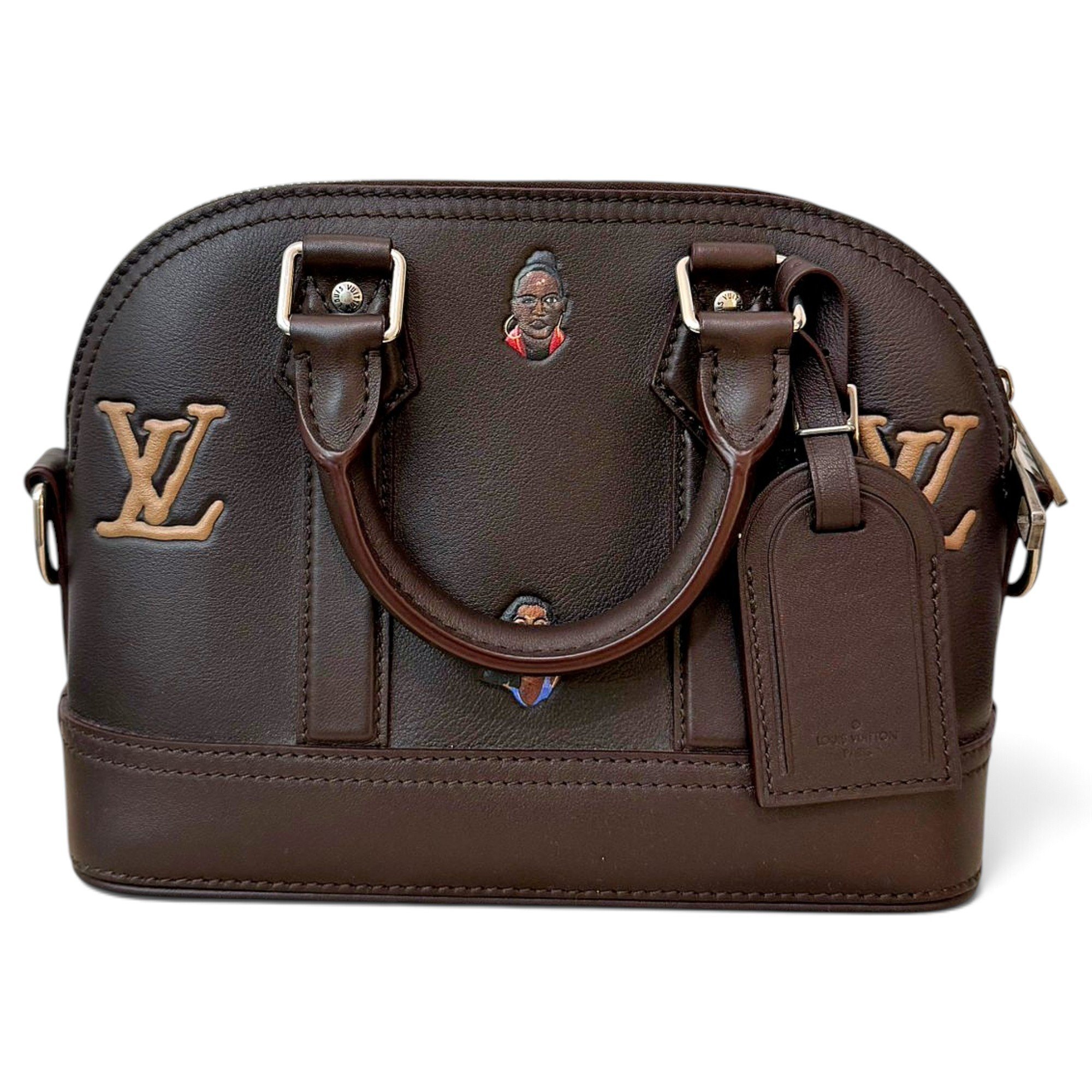 Leather crossbody bag