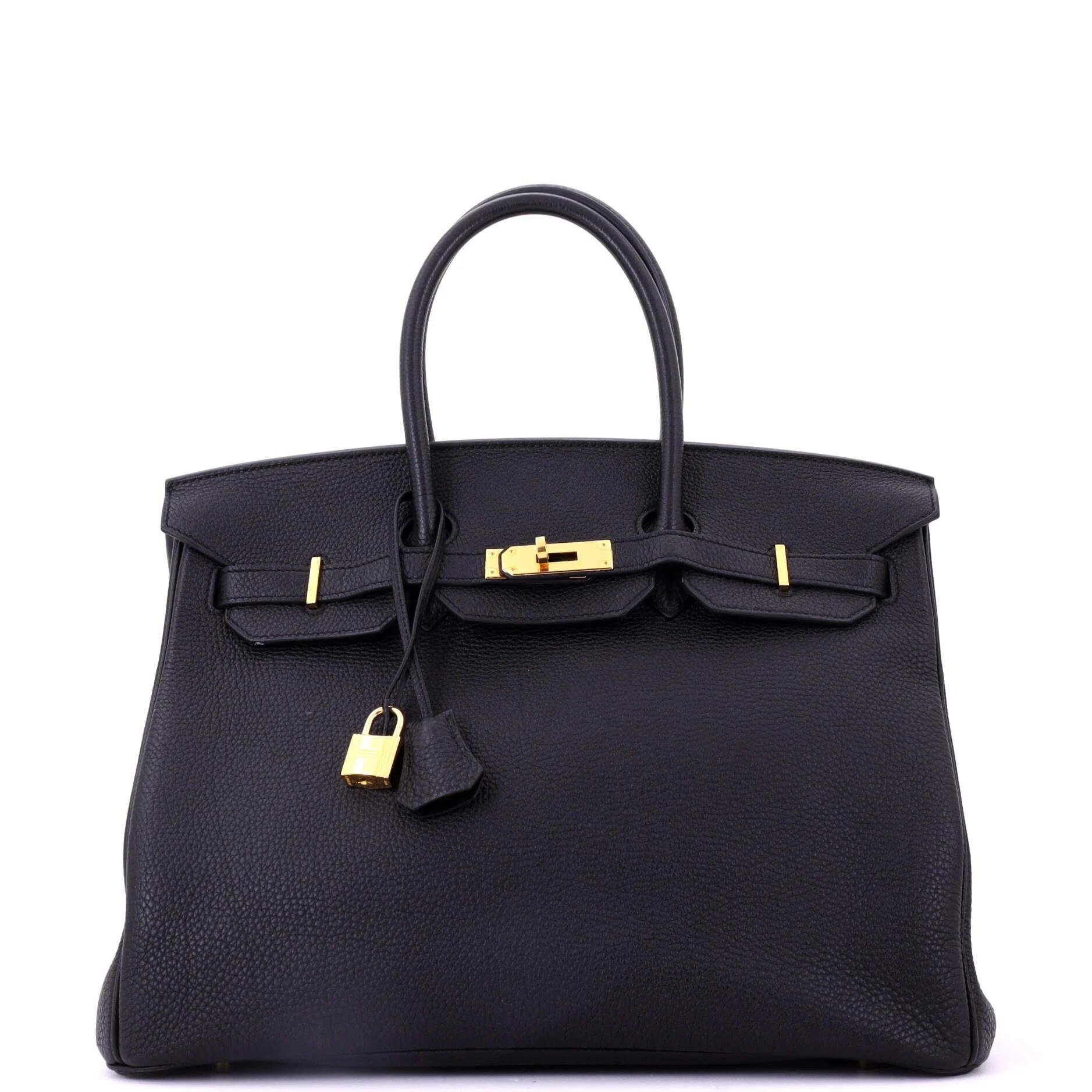 Hermes Birkin 35 Handbag Togo Leather 2013