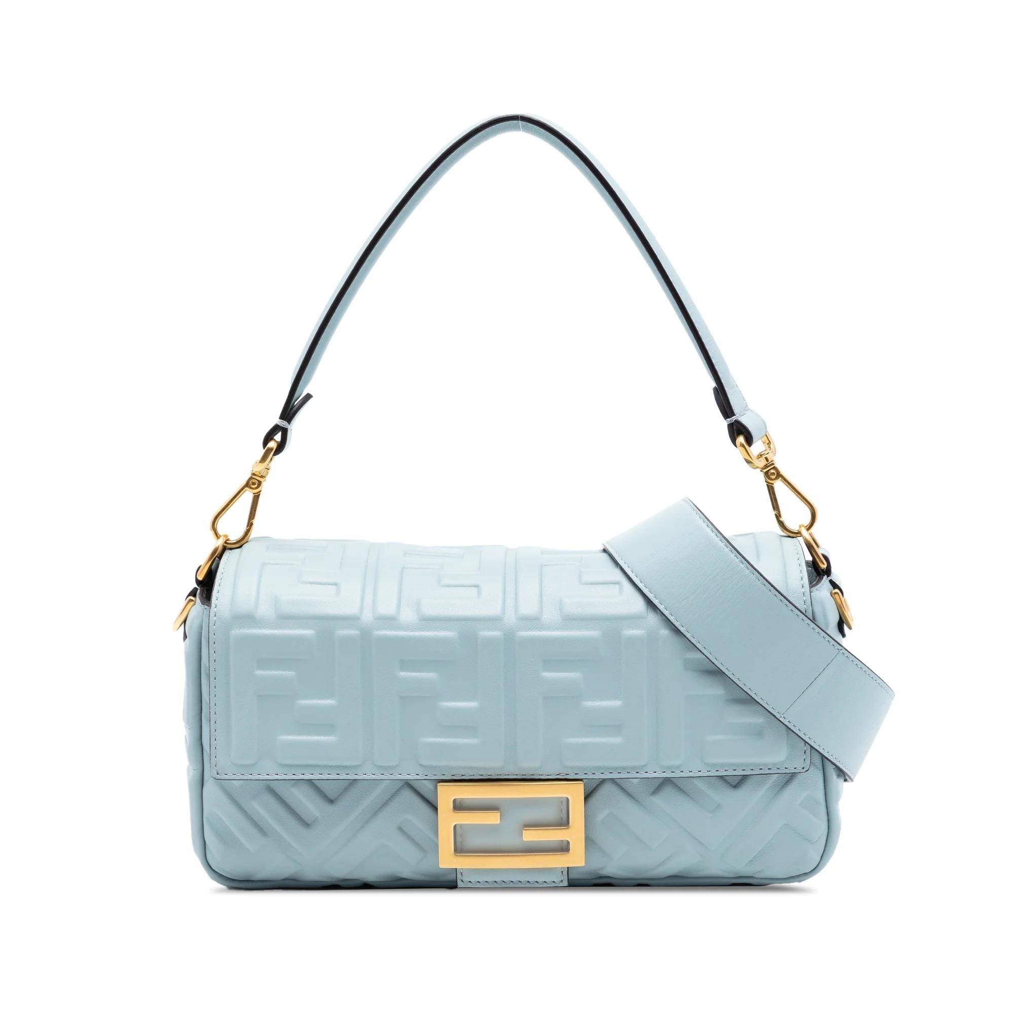Baguette leather satchel
