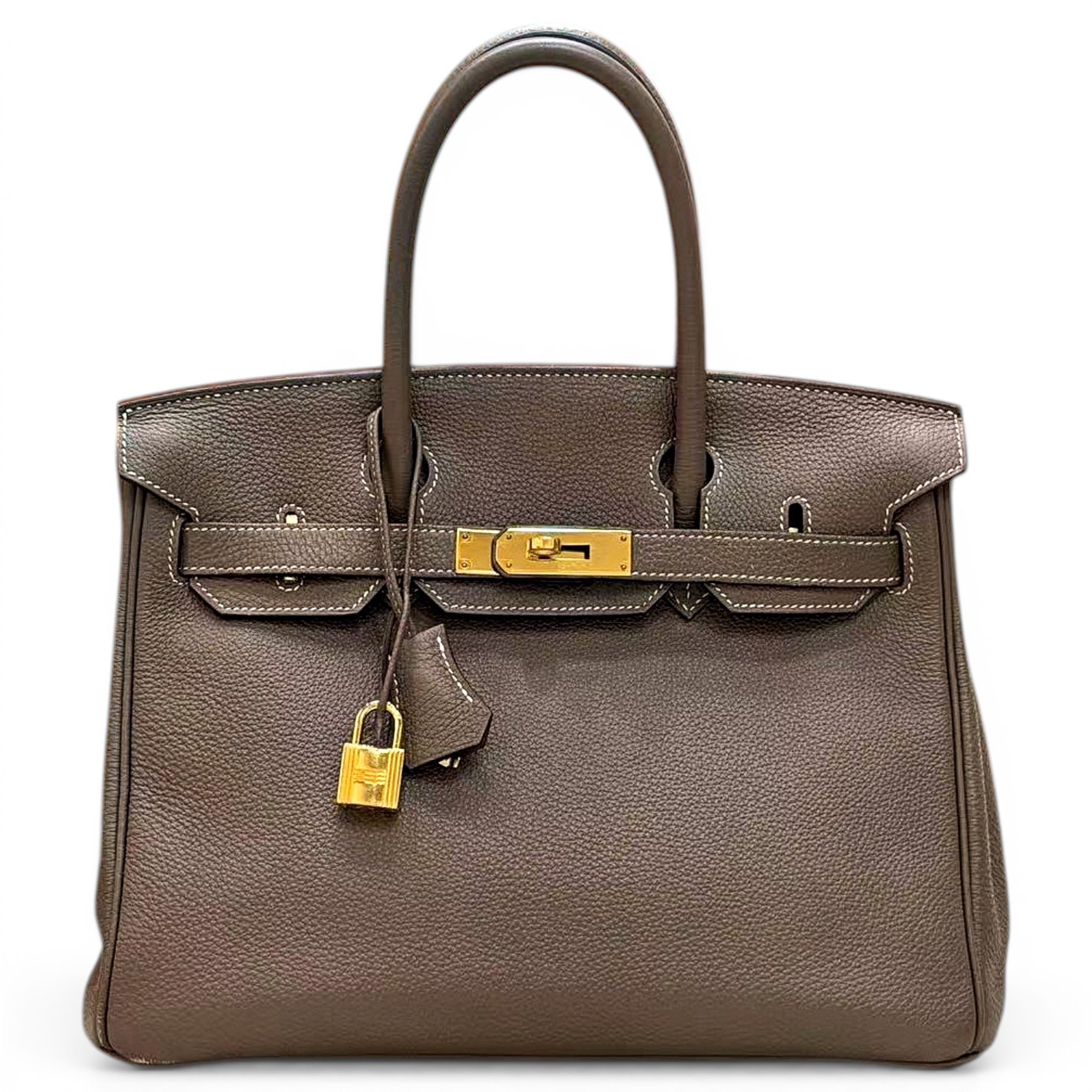 Birkin 30 leather handbag