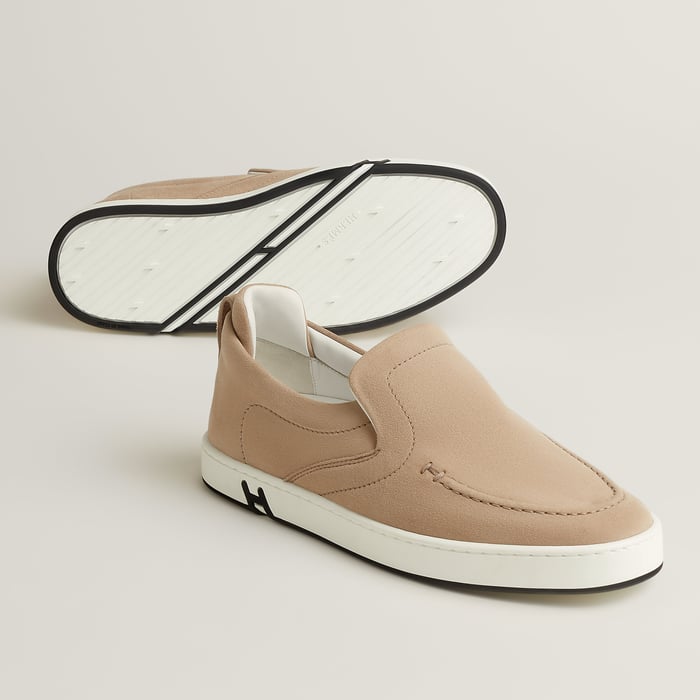 Beige Camel Kiddy Slip-on Sneaker