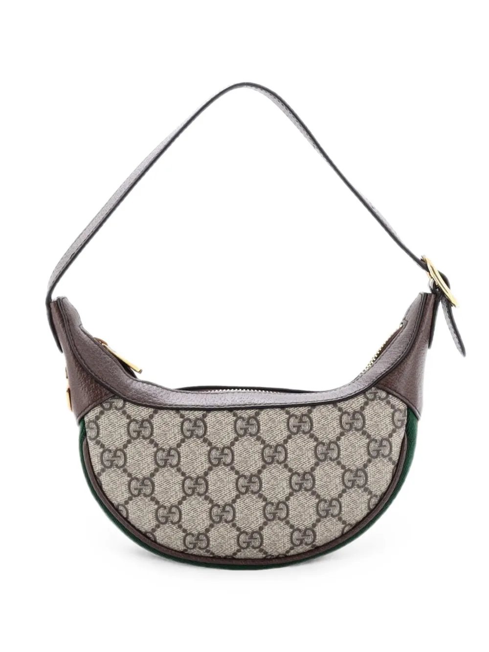 Ophidia Half Moon Bag GG Coated Canvas Mini hobo bag