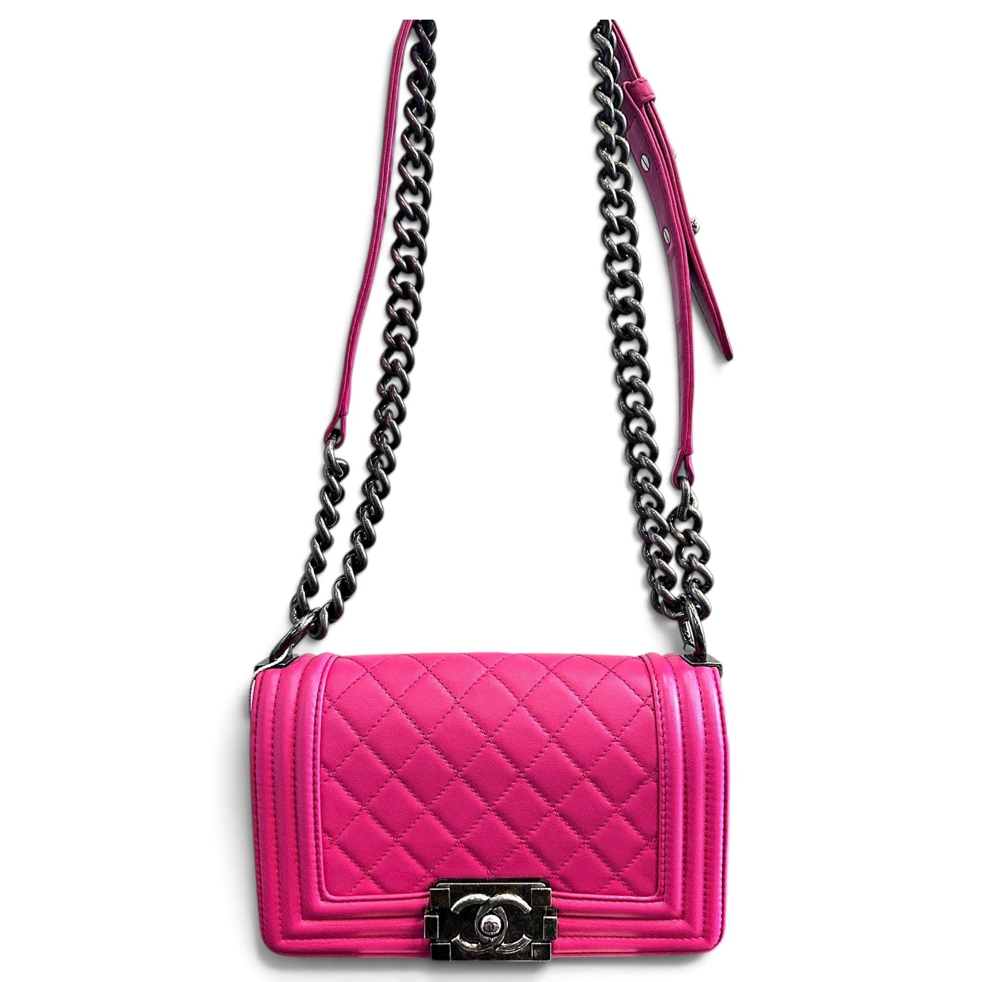 Boy leather handbag
