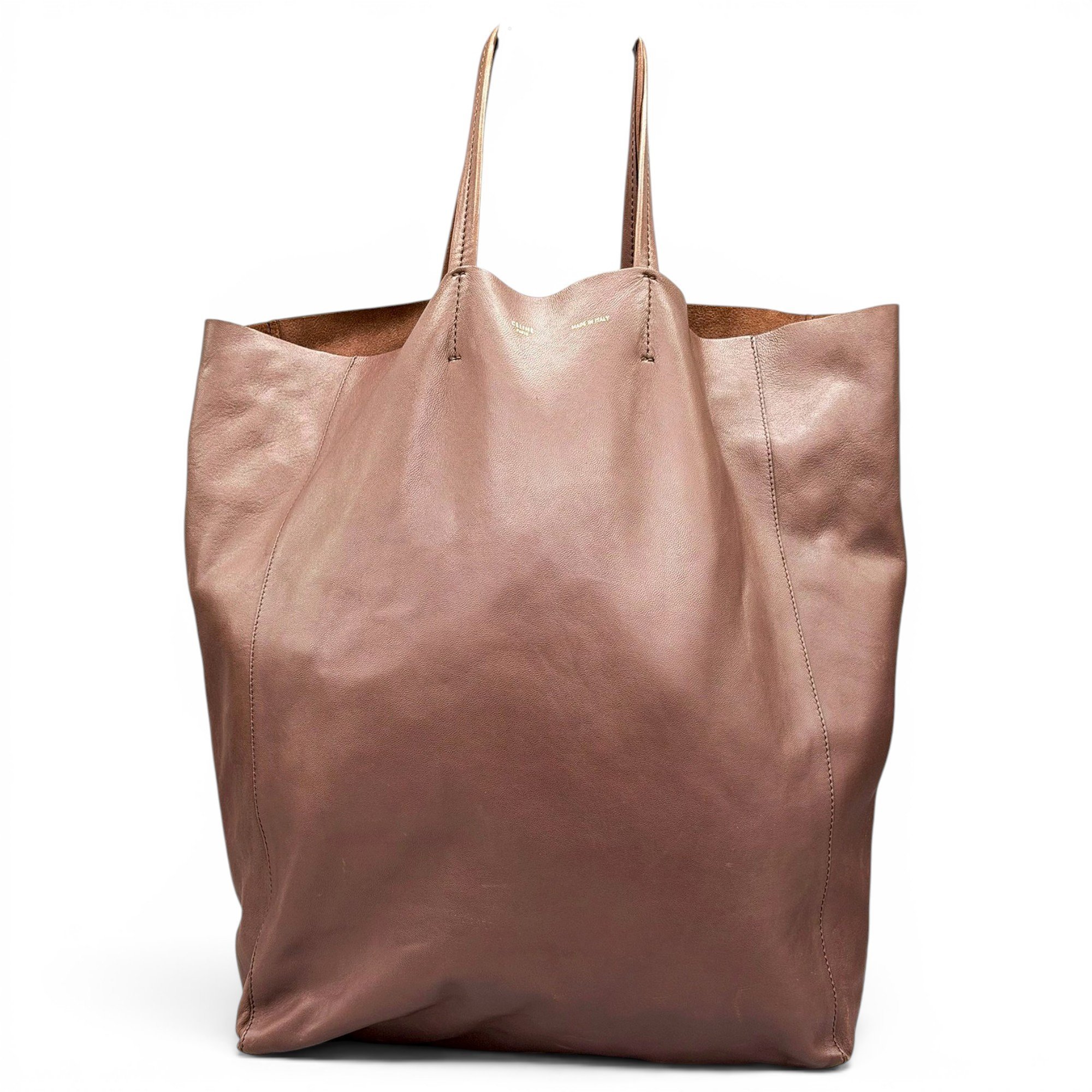 Leather tote