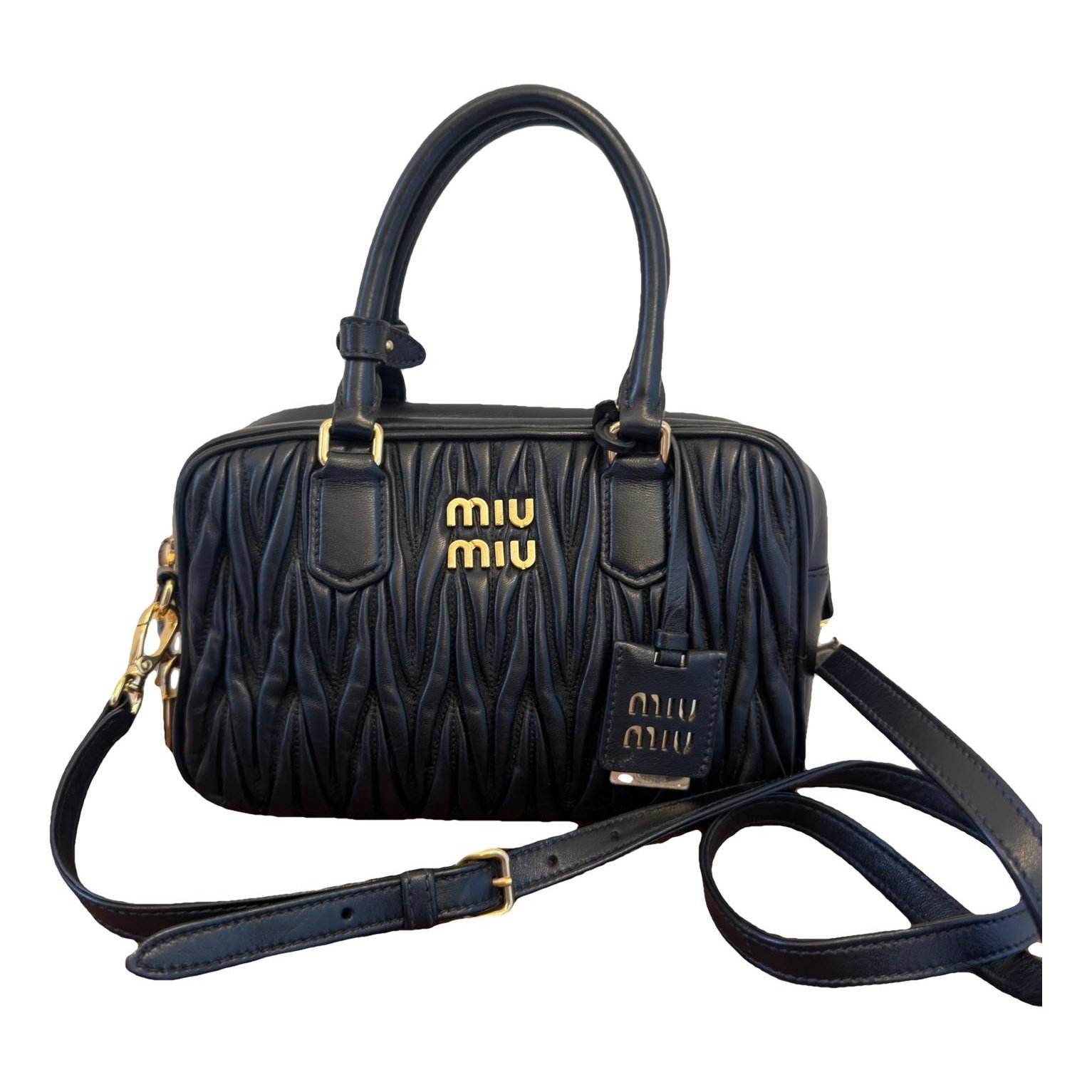 Arcadie leather crossbody bag