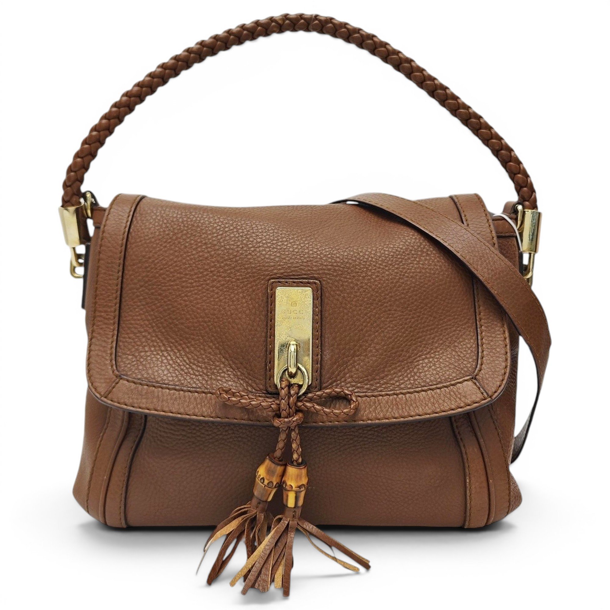 Bella leather handbag