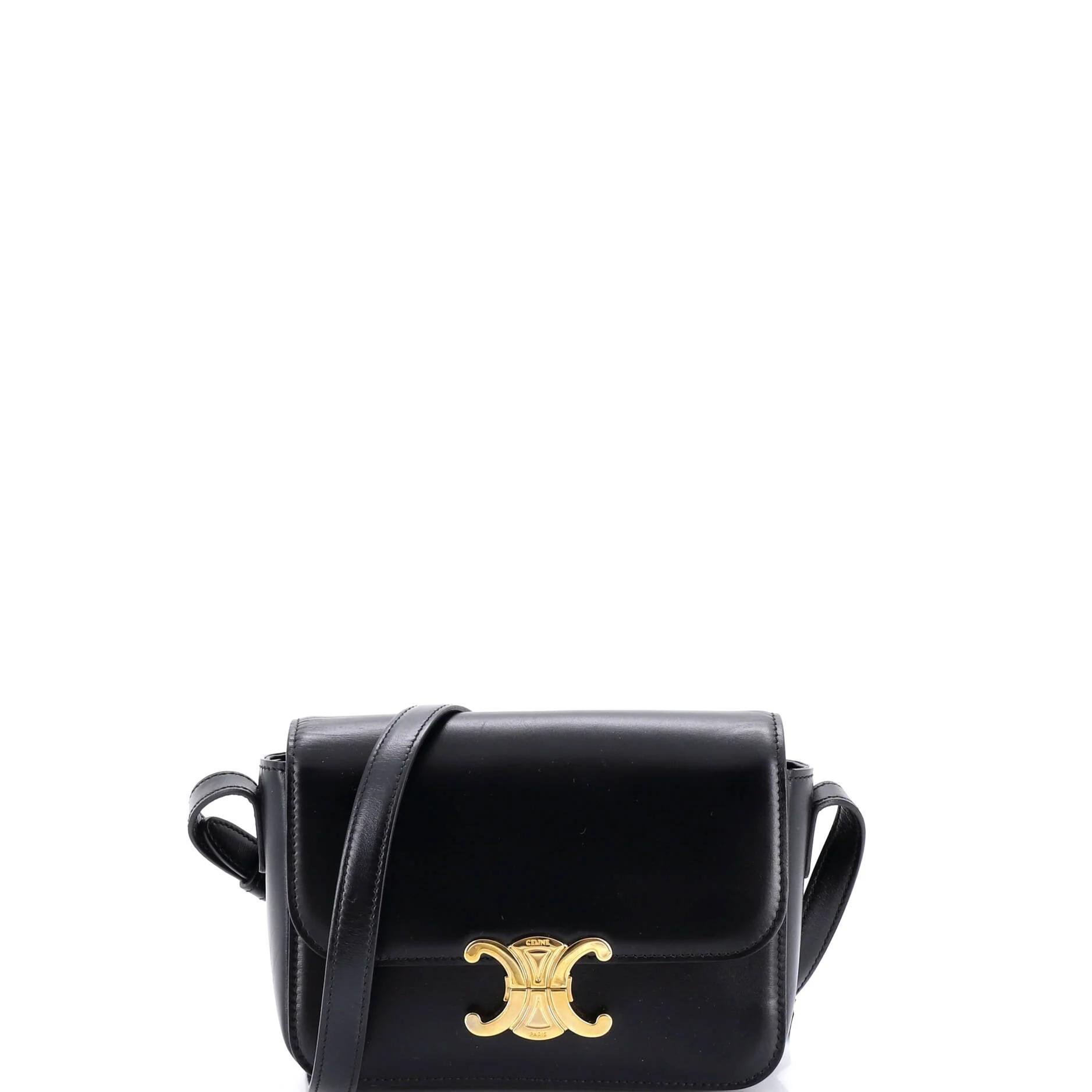 Celine Leather crossbody bag