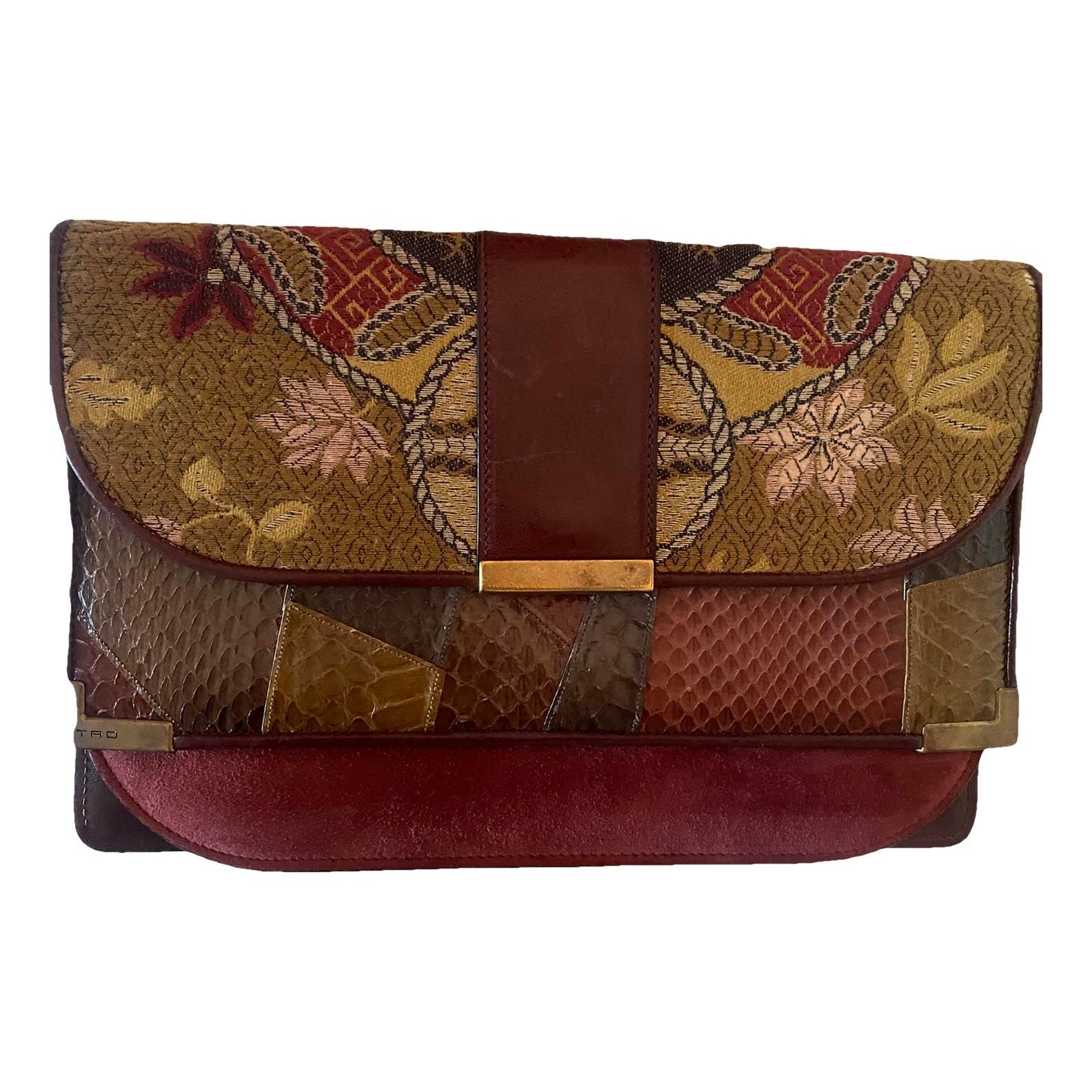 Etro Leather clutch bag