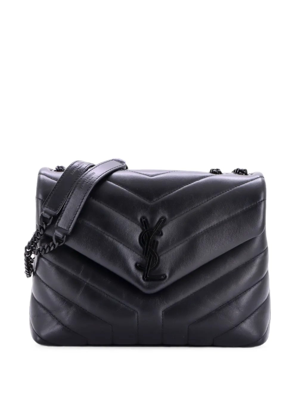 Loulou Matelasse Chevron Leather Small shoulder bag