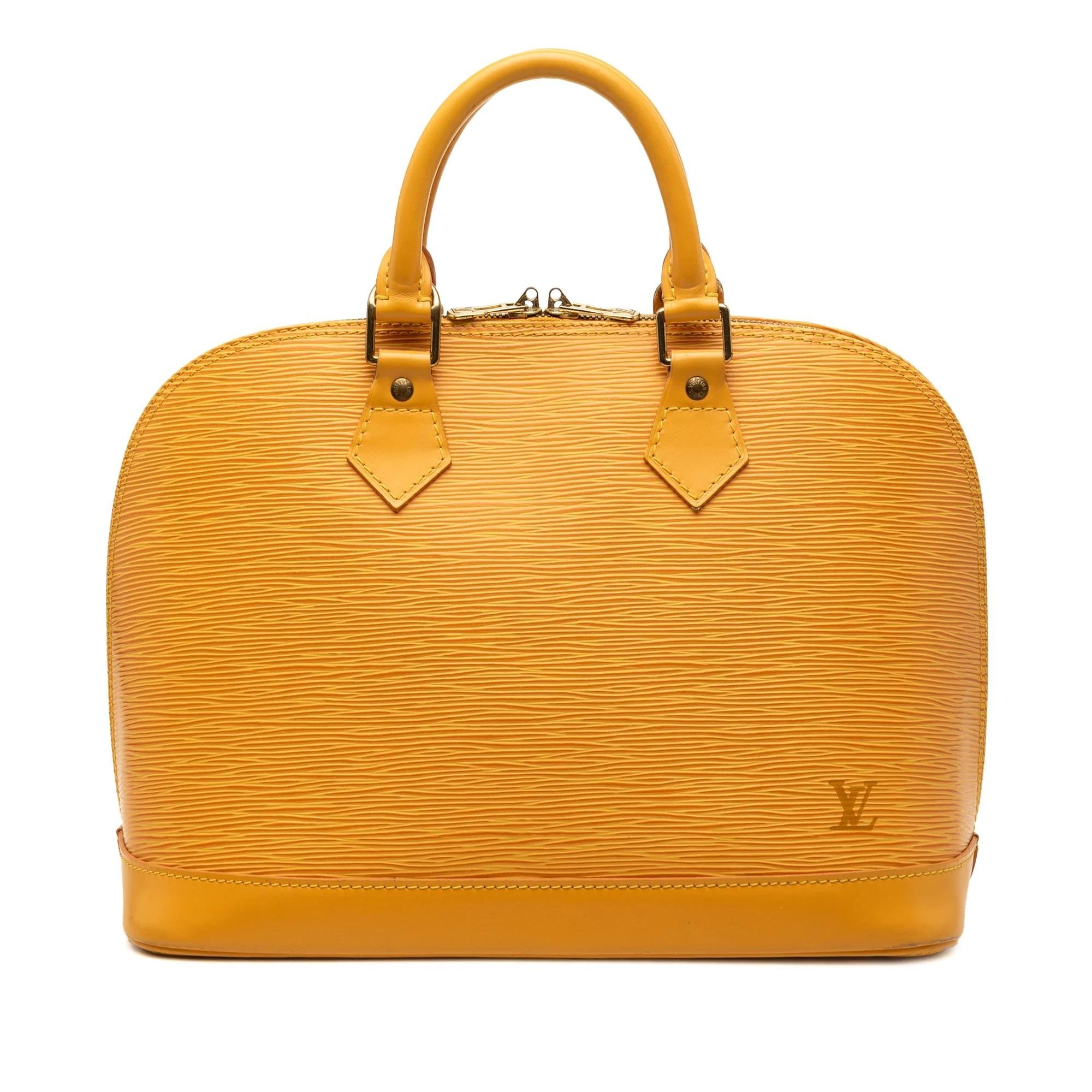 Alma leather handbag